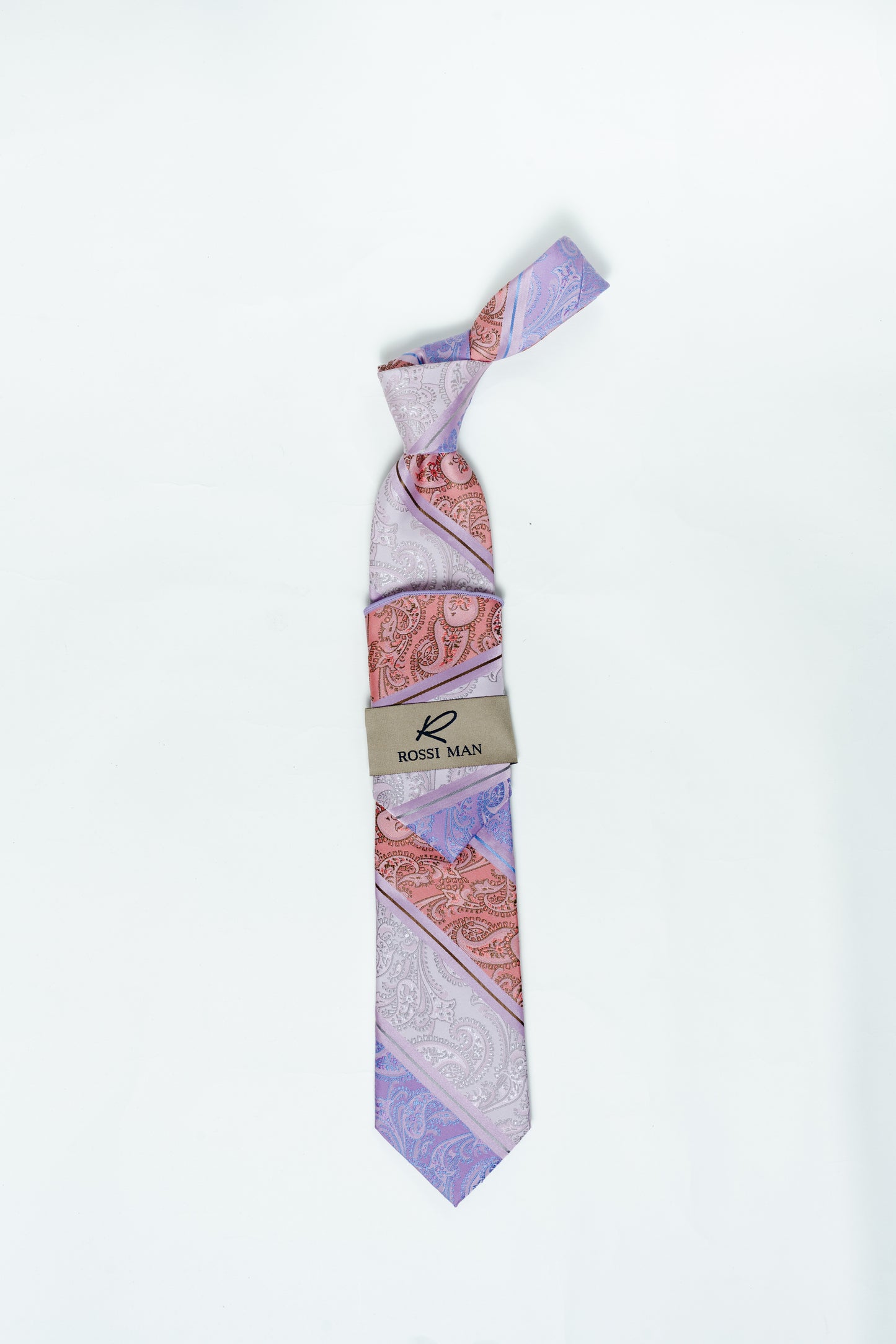 Rossi Man Tie and Pocket Round RMR506-8