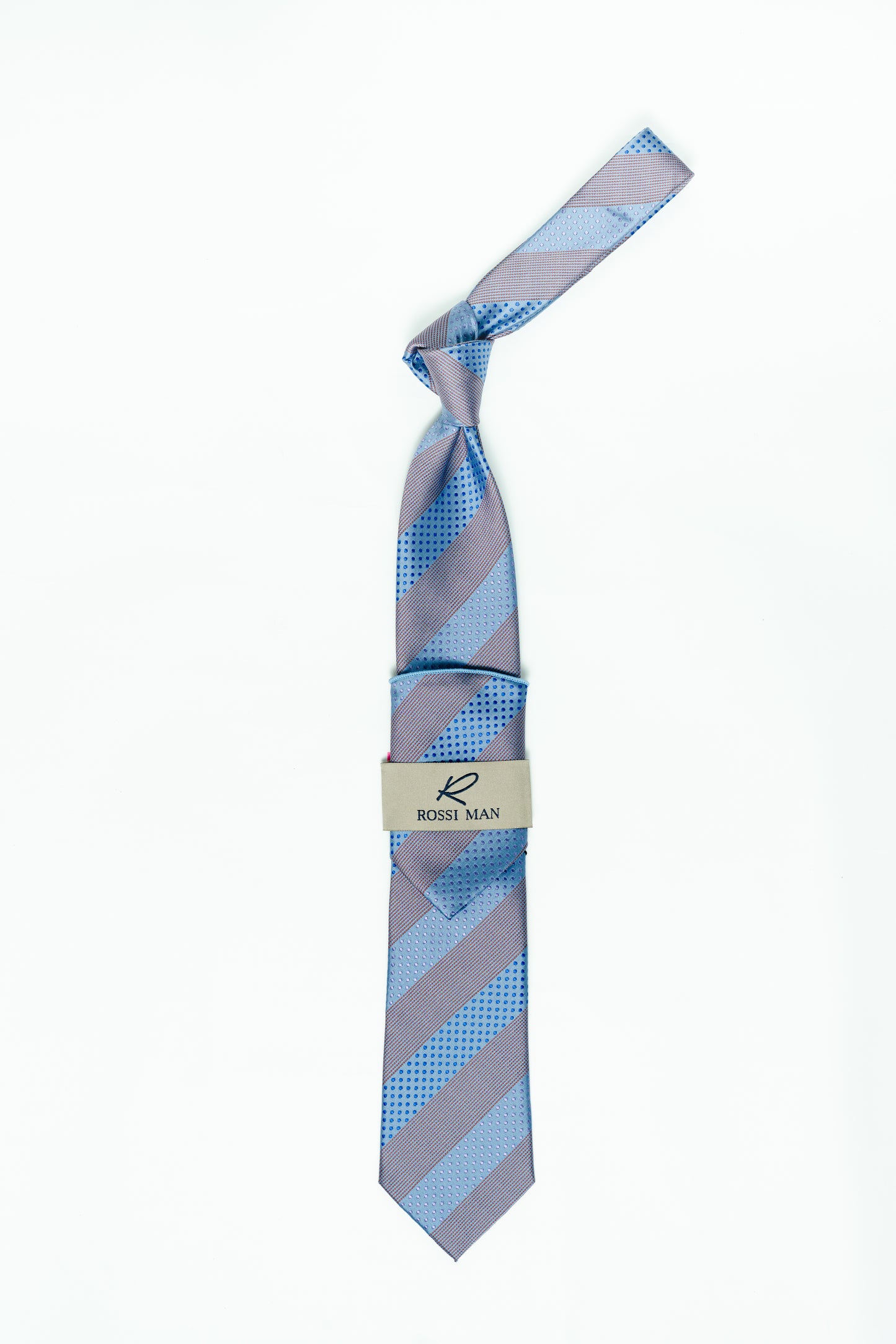 Rossi Man Tie and Pocket Round RMR507-3