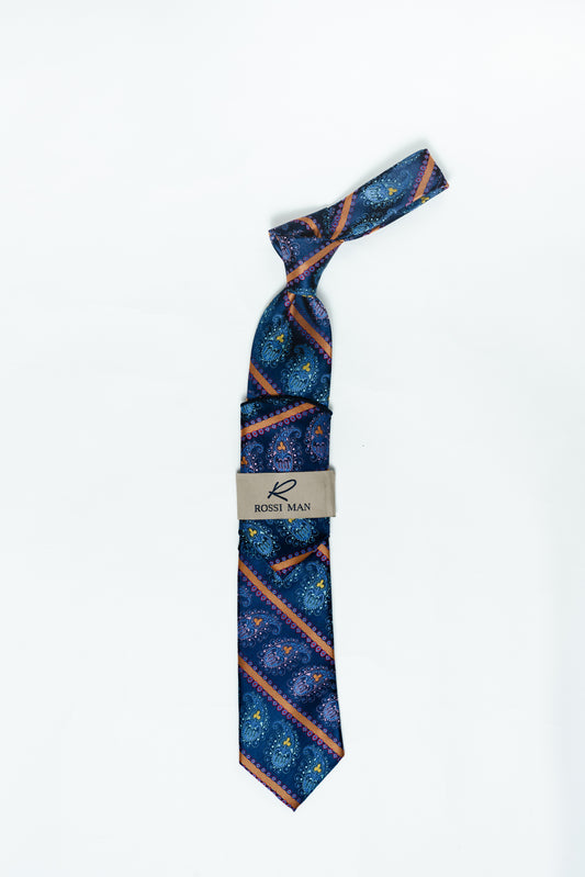 Rossi Man Tie and Pocket Round RMR508-2