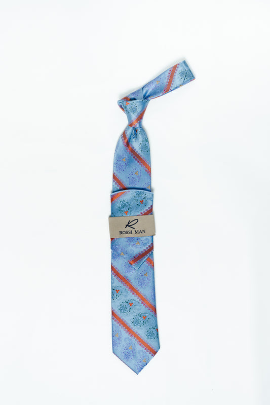 Rossi Man Tie and Pocket Round RMR508-4