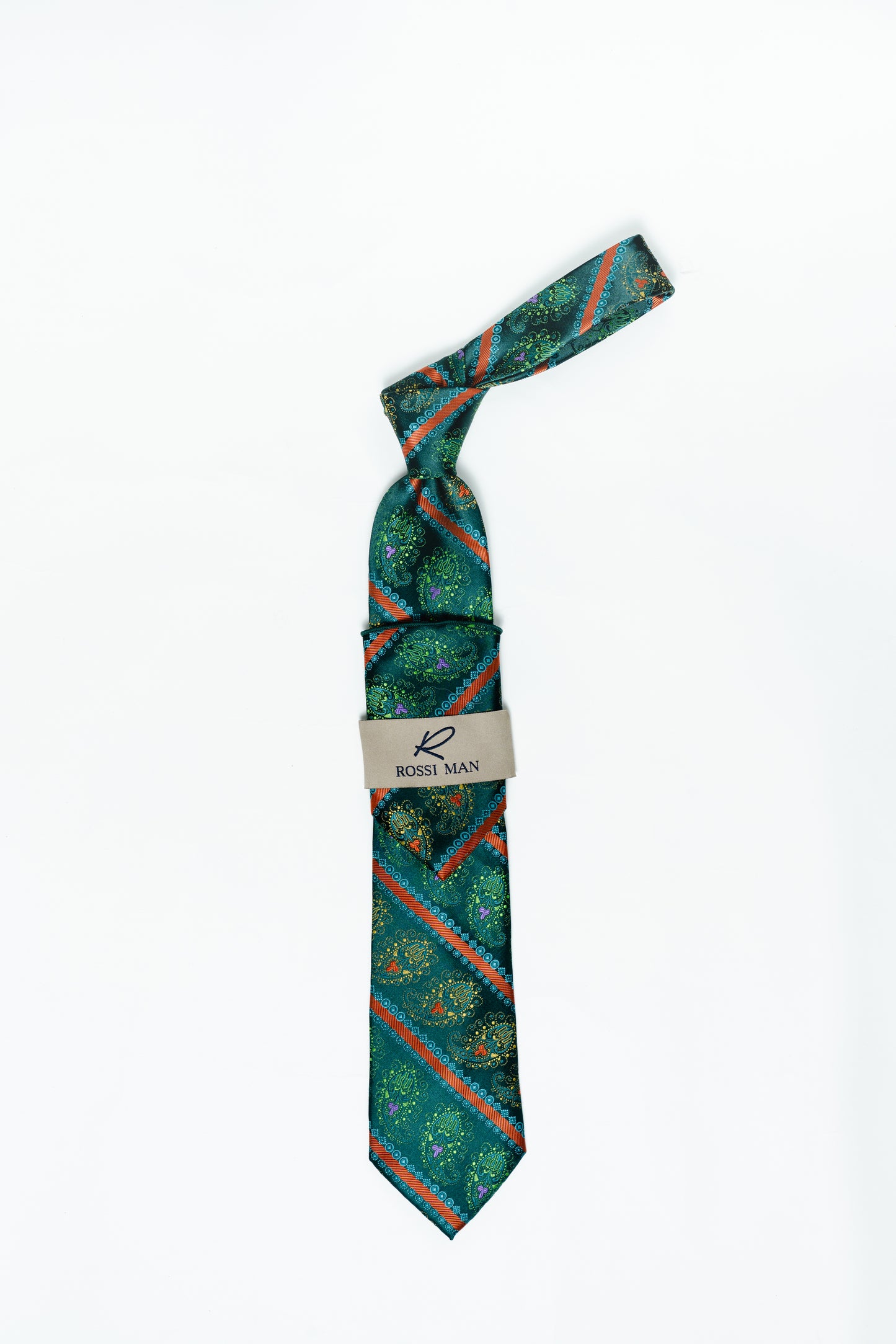Rossi Man Tie and Pocket Round RMR508-5