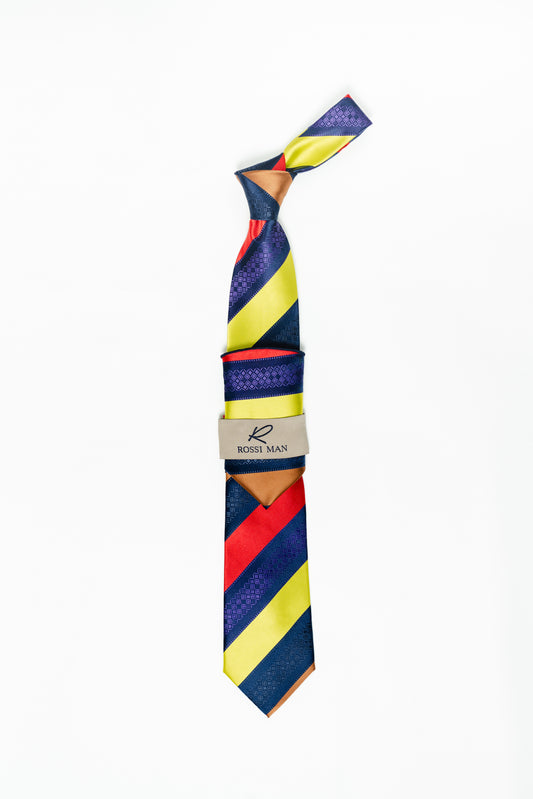 Rossi Man Tie and Pocket Round RMR509-1