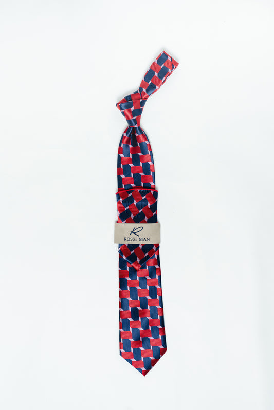 Rossi Man Tie and Pocket Round RMR510-1
