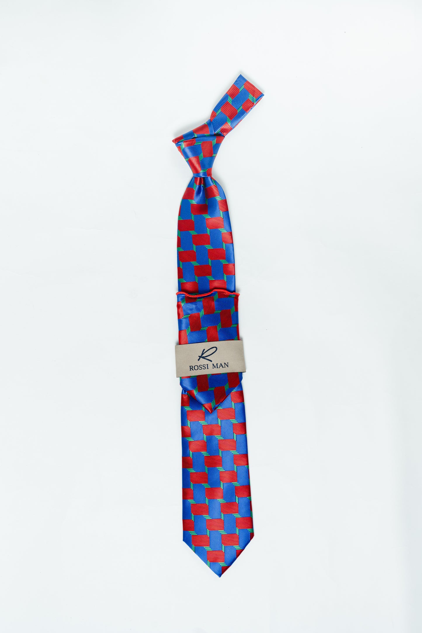 Rossi Man Tie and Pocket Round RMR510-2