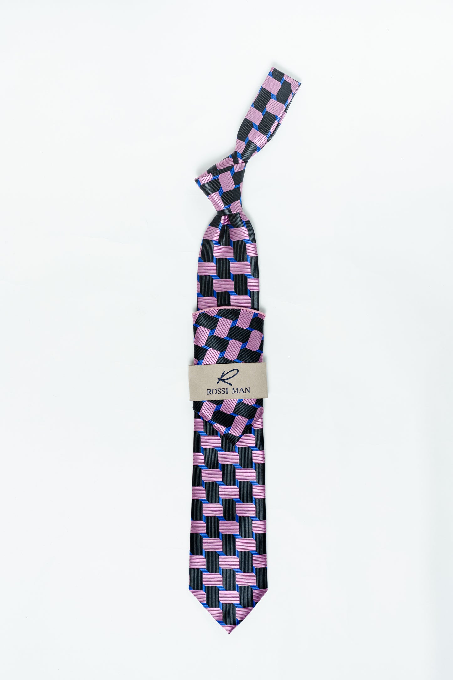 Rossi Man Tie and Pocket Round RMR510-3