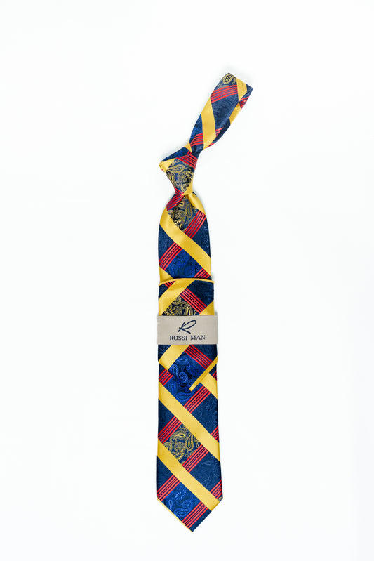 Rossi Man Tie and Pocket Round RMR511-1