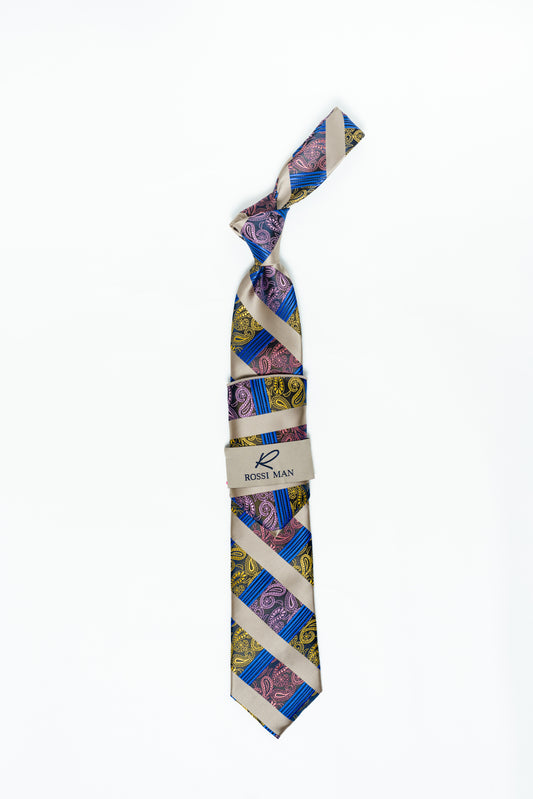 Rossi Man Tie and Pocket Round RMR511-3