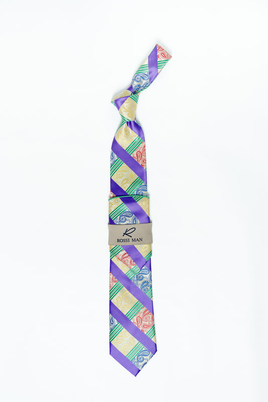 Rossi Man Tie and Pocket Round RMR511-4
