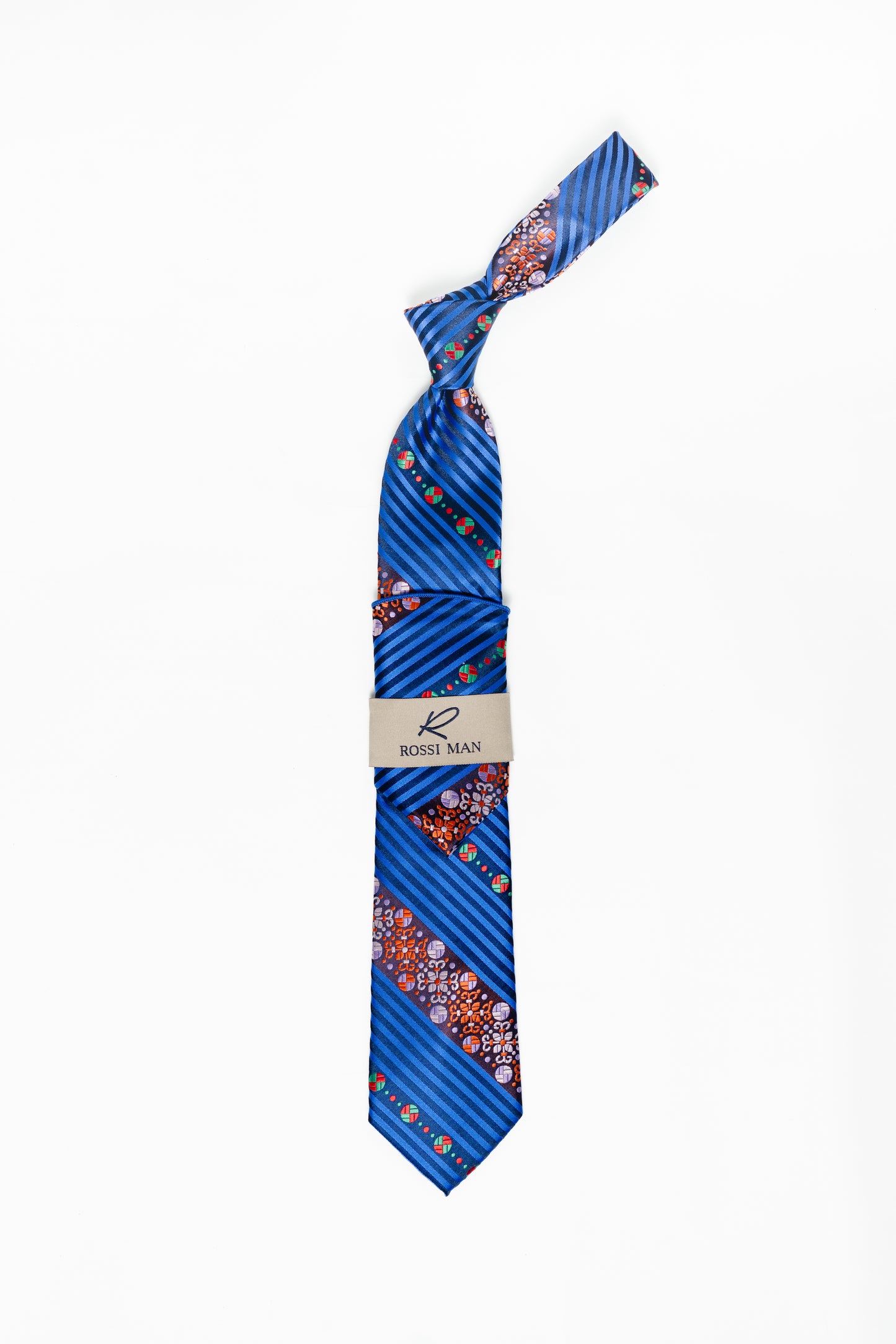 Rossi Man Tie and Pocket Round RMR512-2