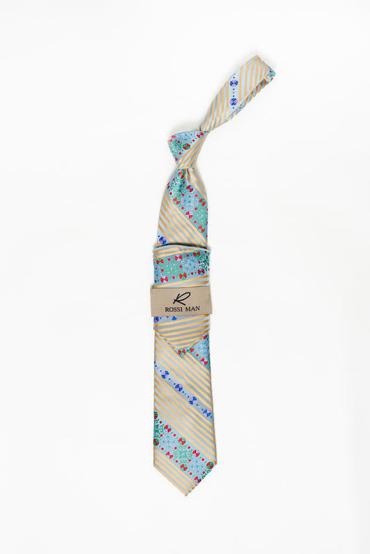 Rossi Man Tie and Pocket Round RMR512-4