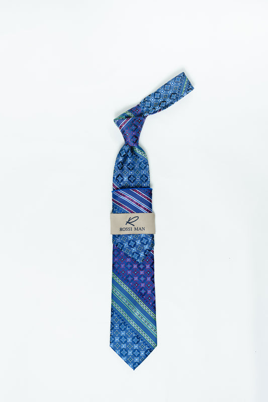 Rossi Man Tie and Pocket Round RMR513-1