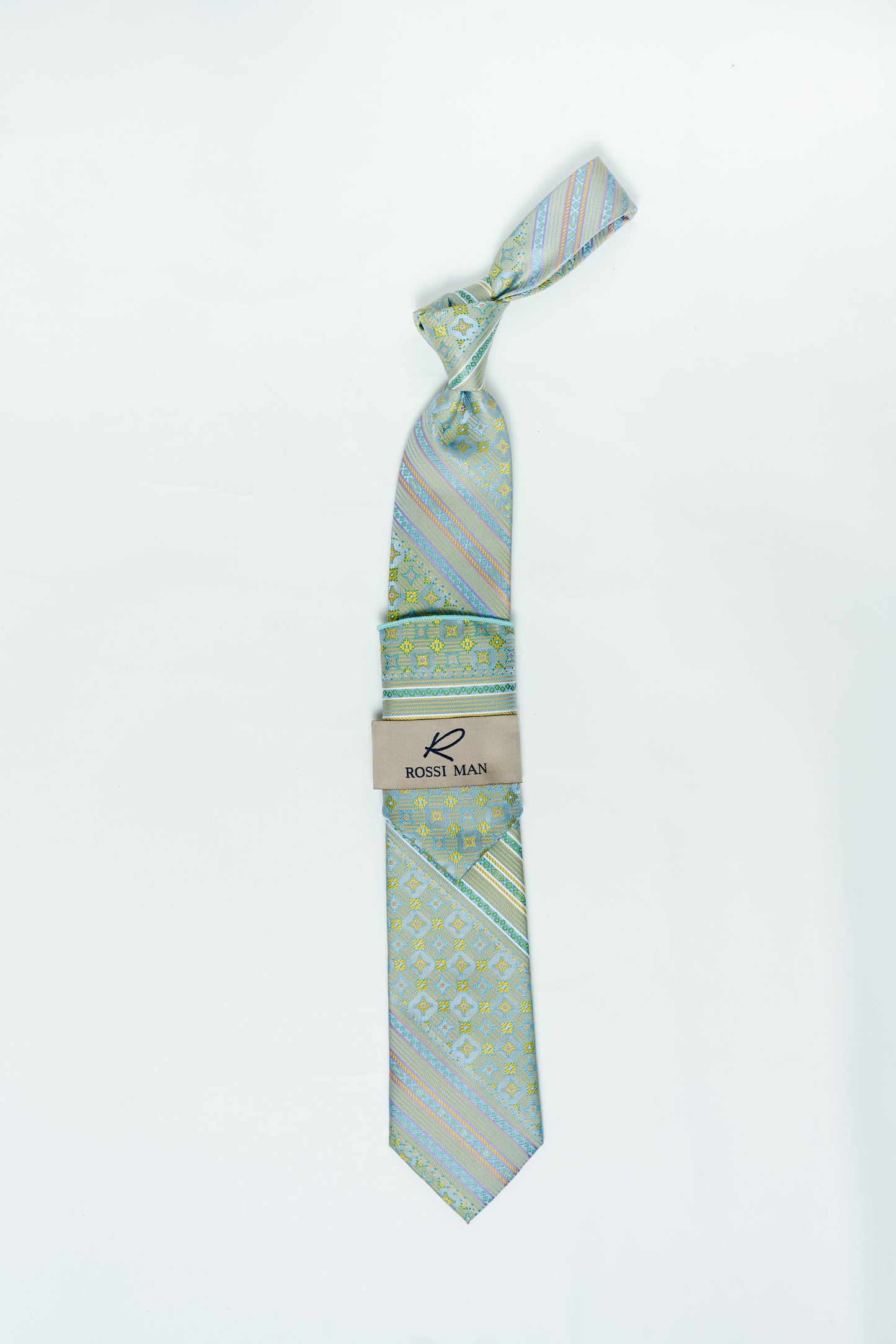 Rossi Man Tie and Pocket Round RMR513-4