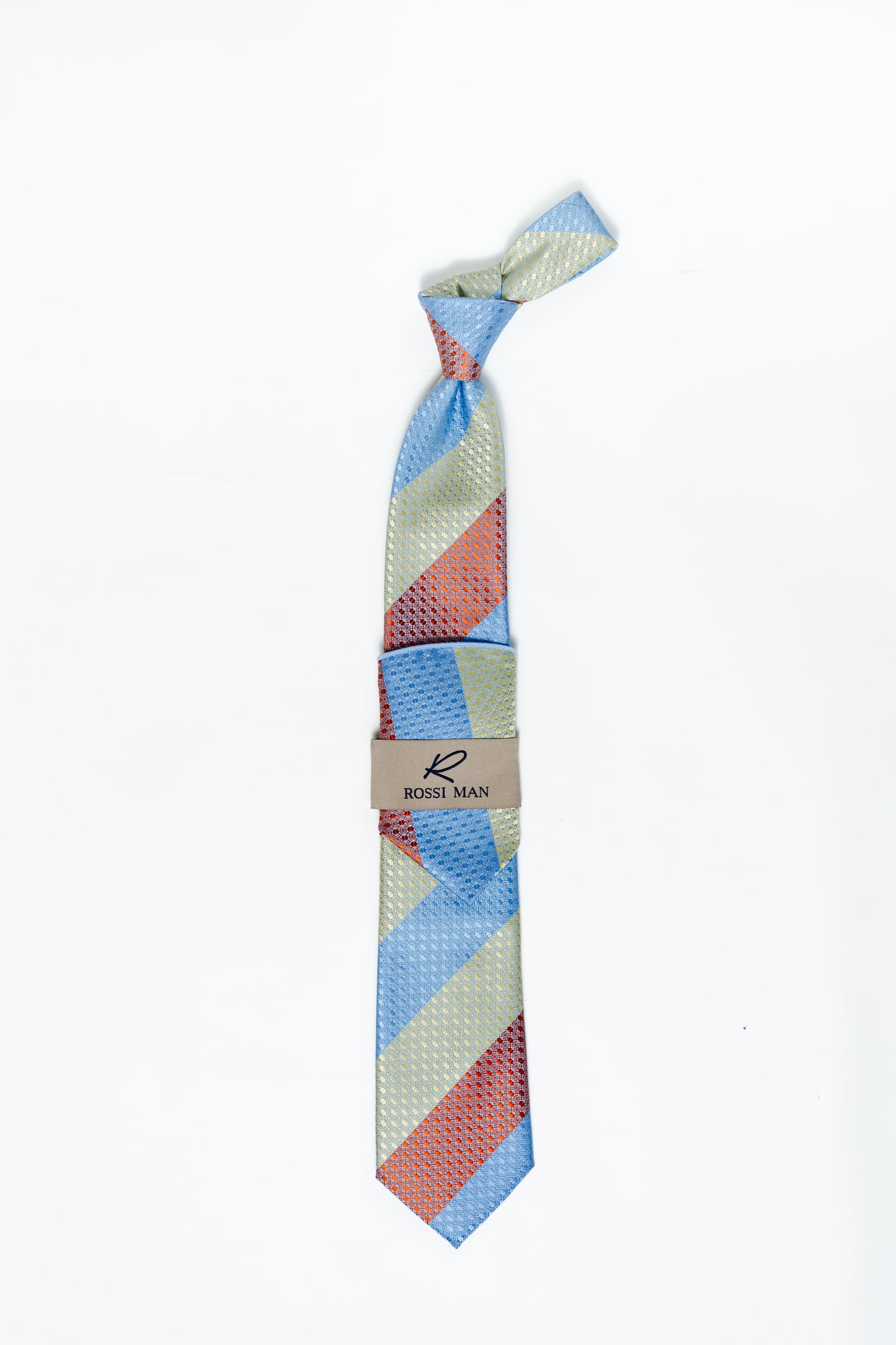 Rossi Man Tie and Pocket Round RMR514-2