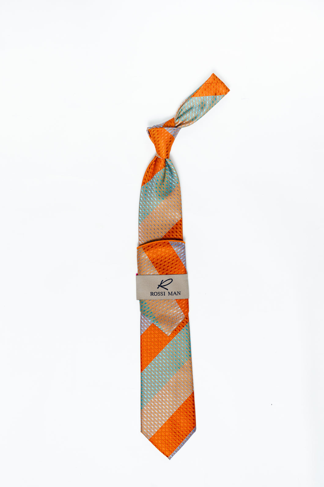 Rossi Man Tie and Pocket Round RMR514-3