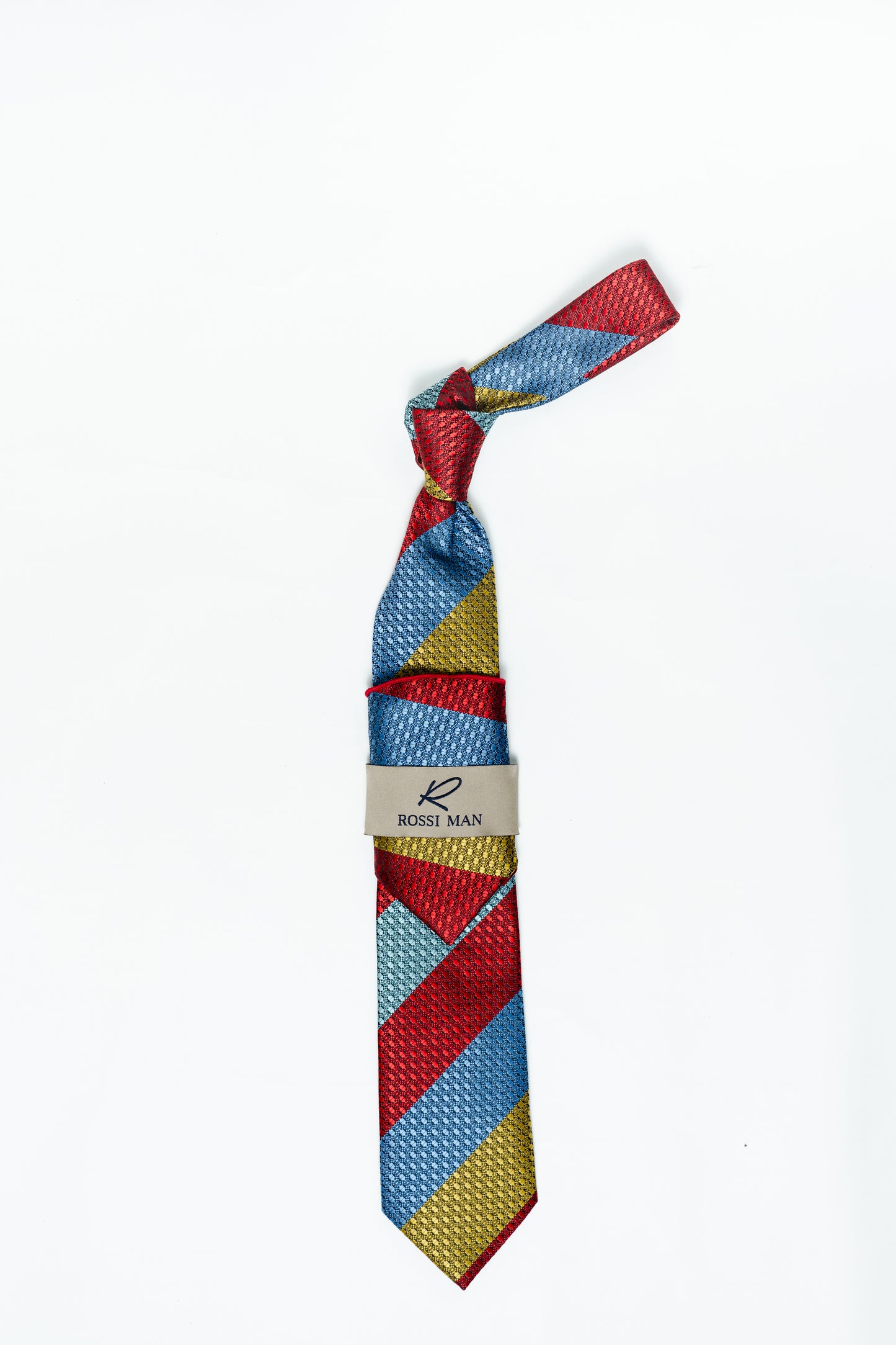 Rossi Man Tie and Pocket Round RMR514-4