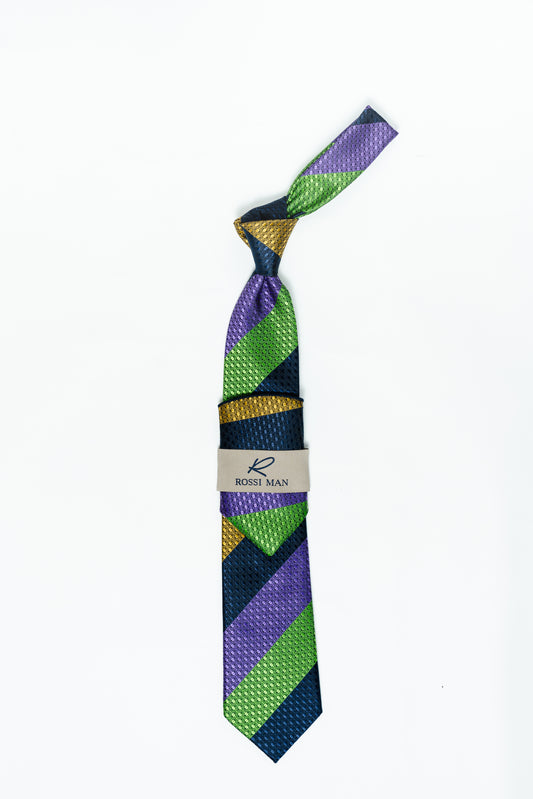 Rossi Man Tie and Pocket Round RMR514-5