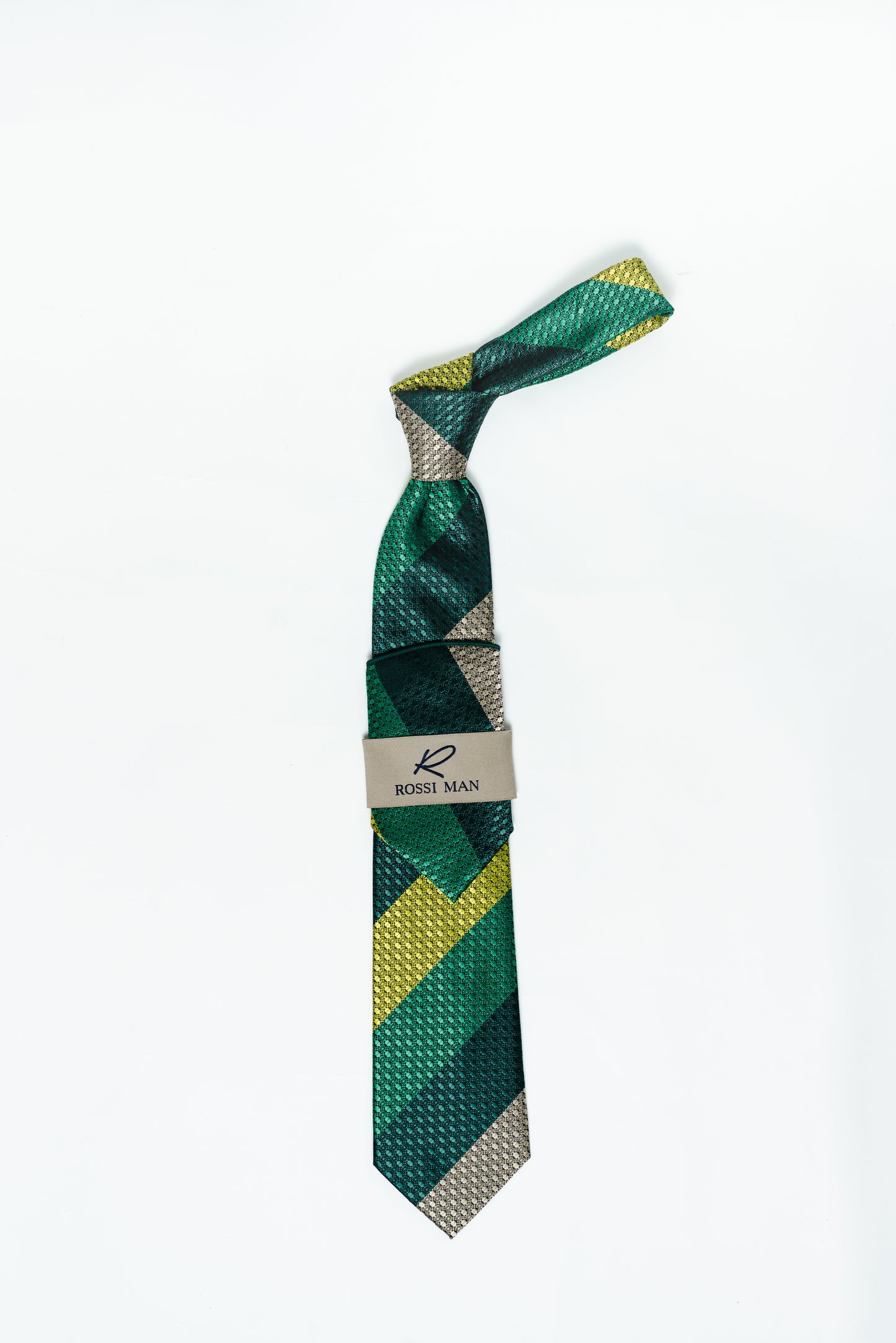 Rossi Man Tie and Pocket Round RMR514-7