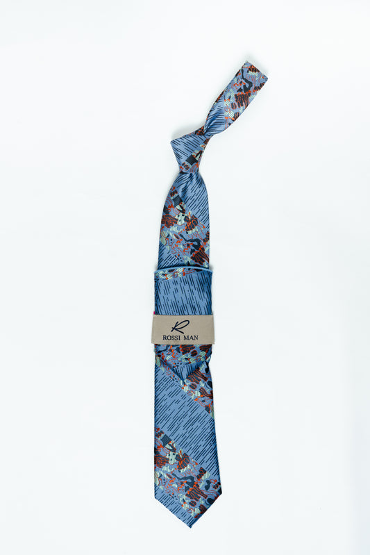 Rossi Man Tie and Pocket Round RMR516-3