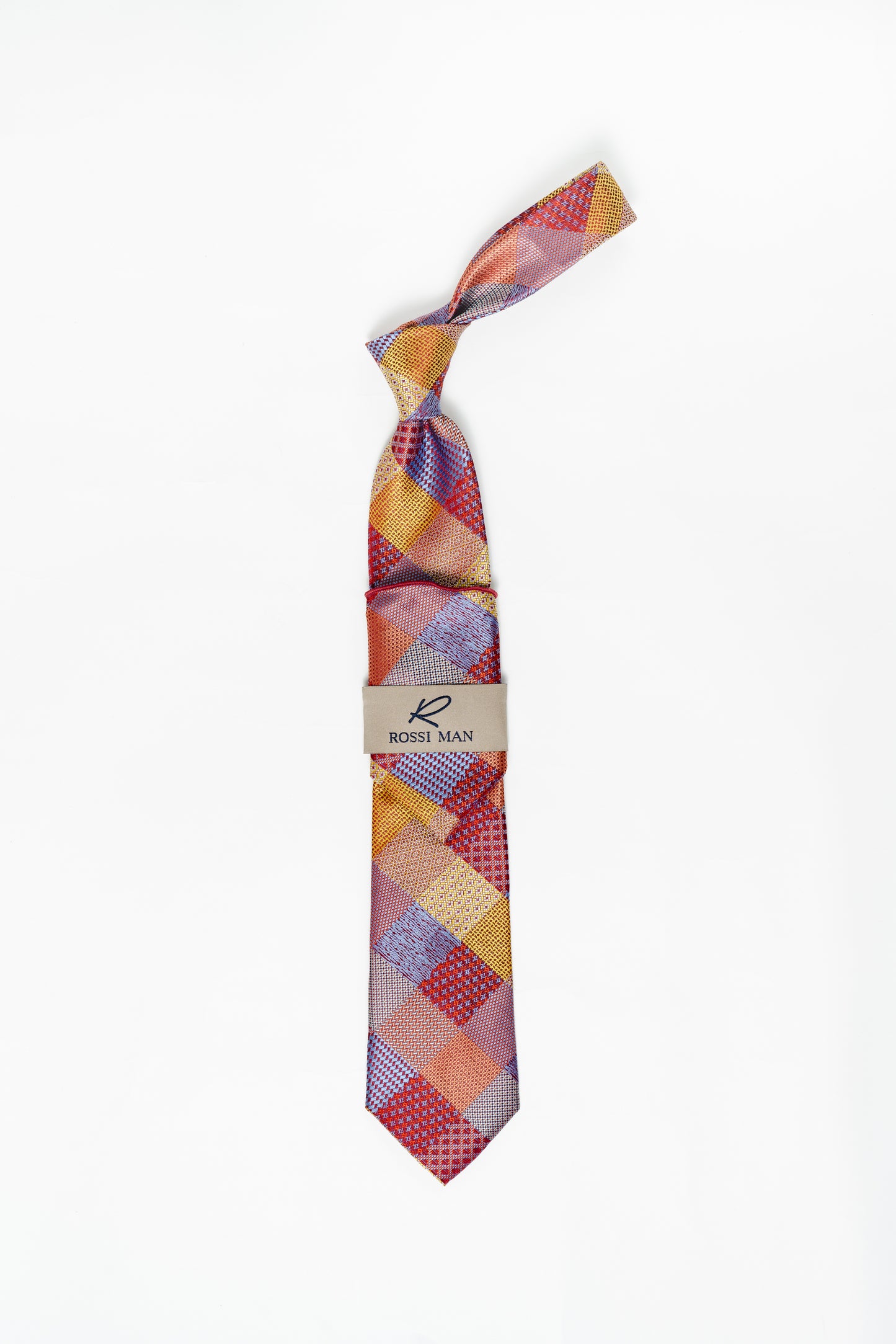 Rossi Man Tie and Pocket Round RMR517-1