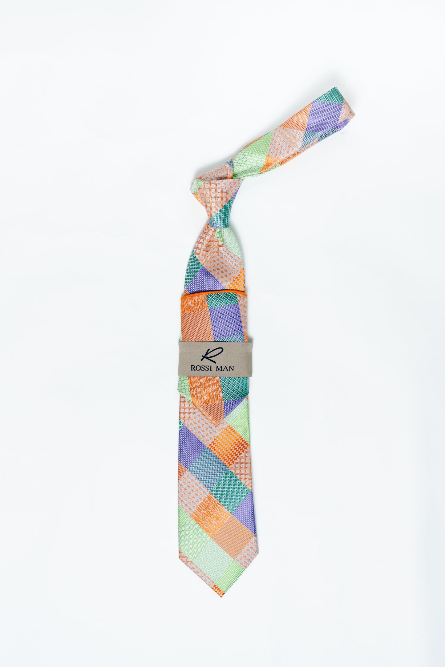 Rossi Man Tie and Pocket Round RMR517-5