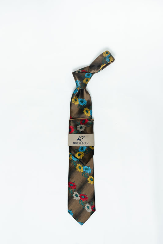 Rossi Man Tie and Pocket Round RMR518-1