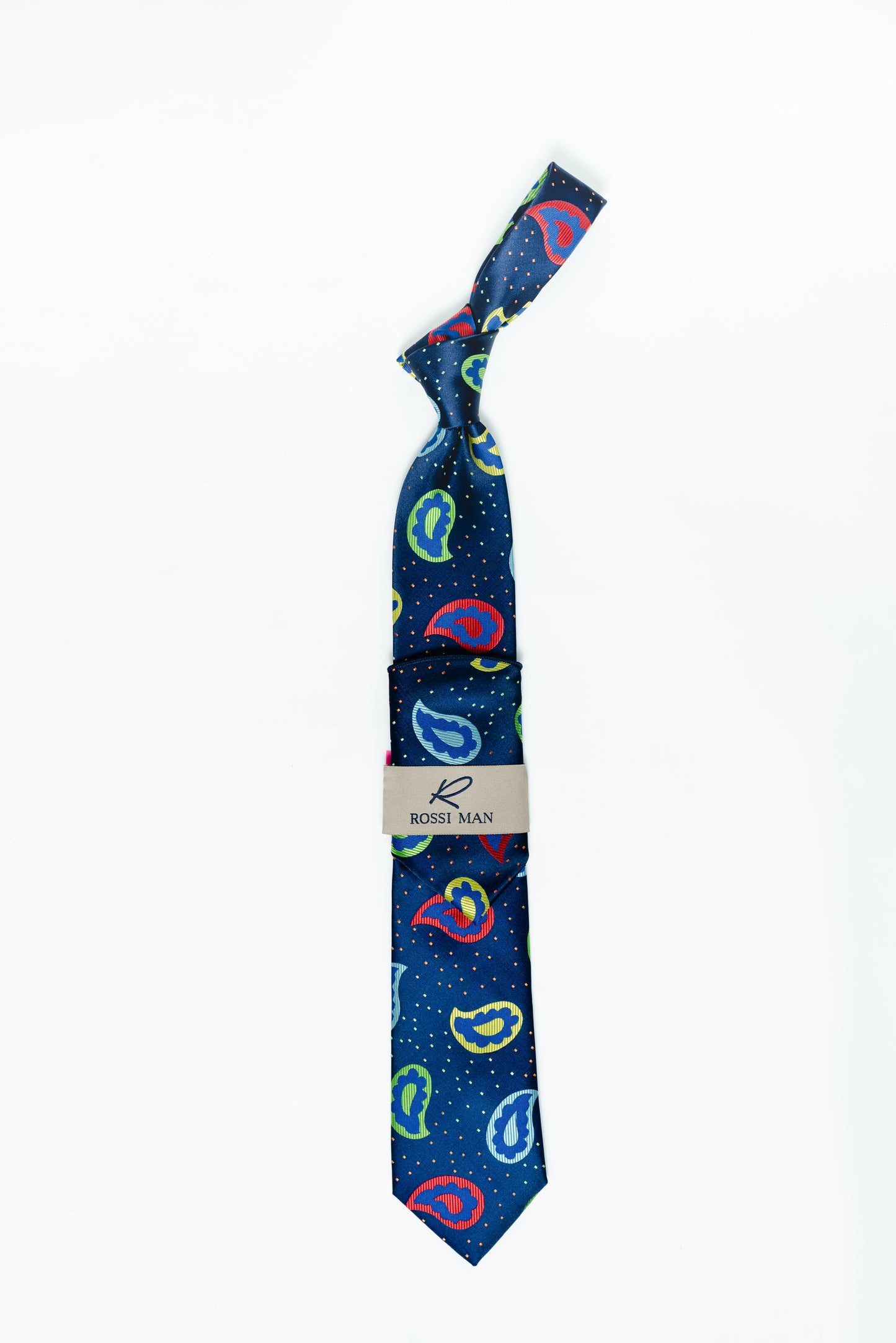 Rossi Man Tie and Pocket Round RMR520-1