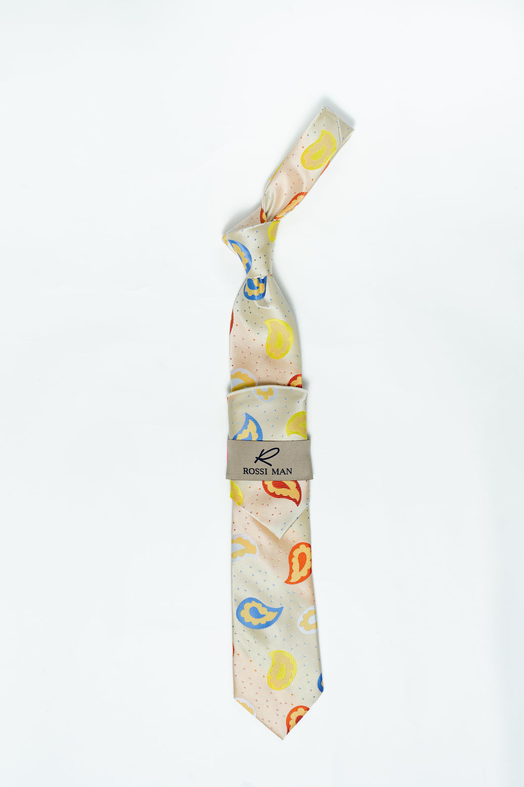 Rossi Man Tie and Pocket Round RMR520-3