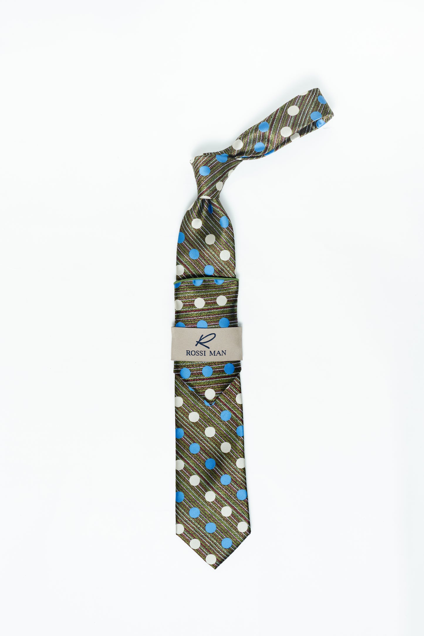 Rossi Man Tie and Pocket Round RMR521-4