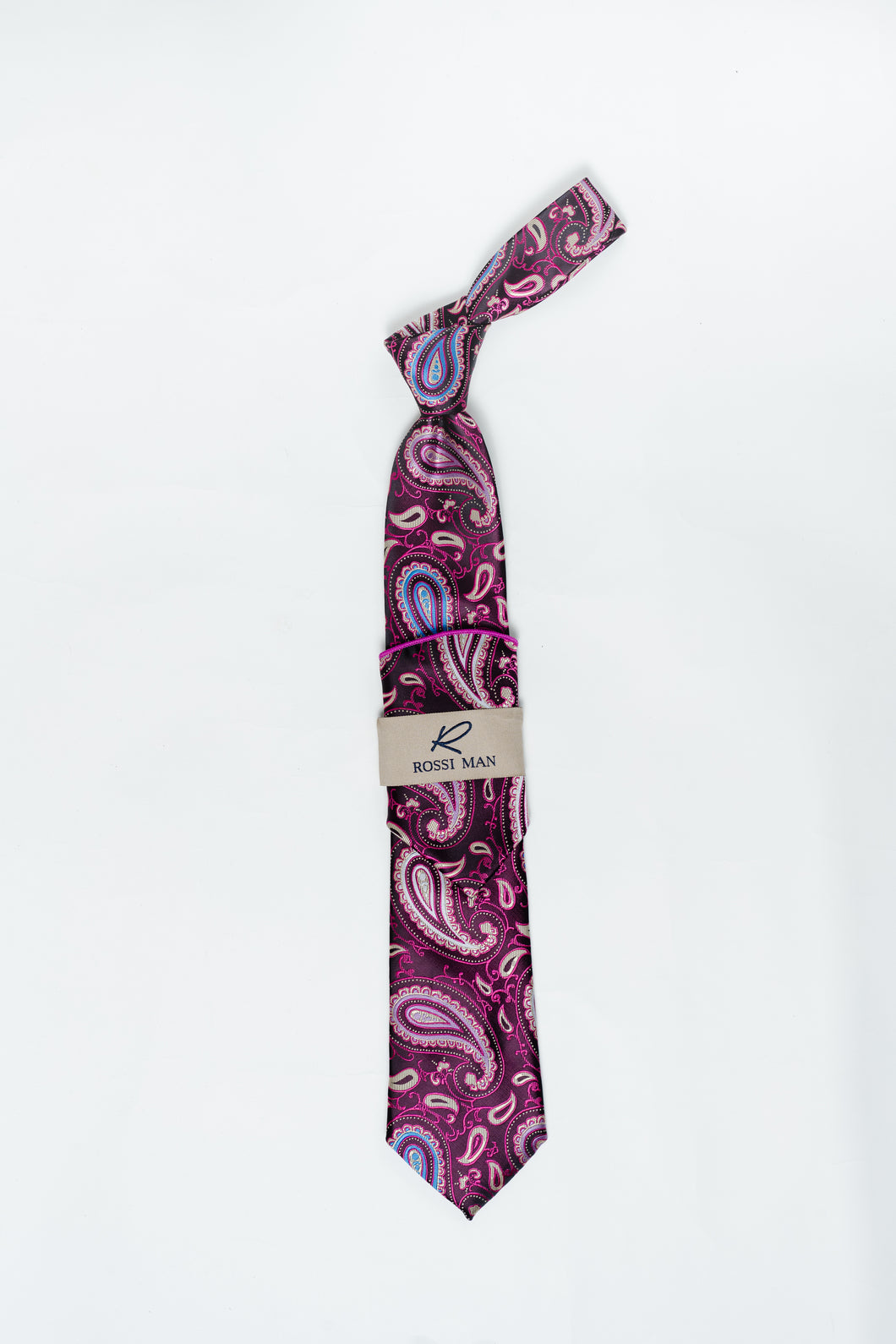 Rossi Man Tie and Pocket Round RMR522-1