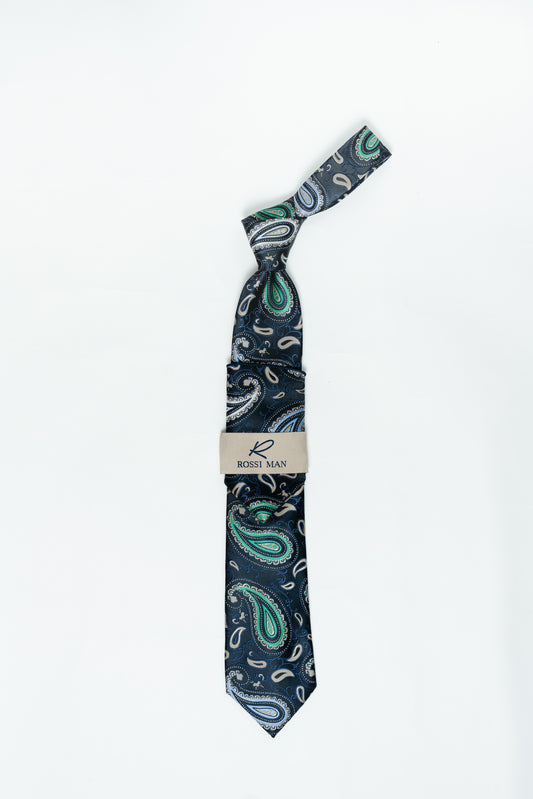 Rossi Man Tie and Pocket Round RMR522-2