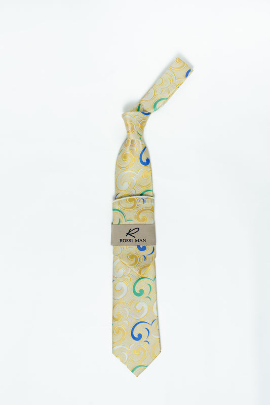 Rossi Man Tie and Pocket Round RMR524-1