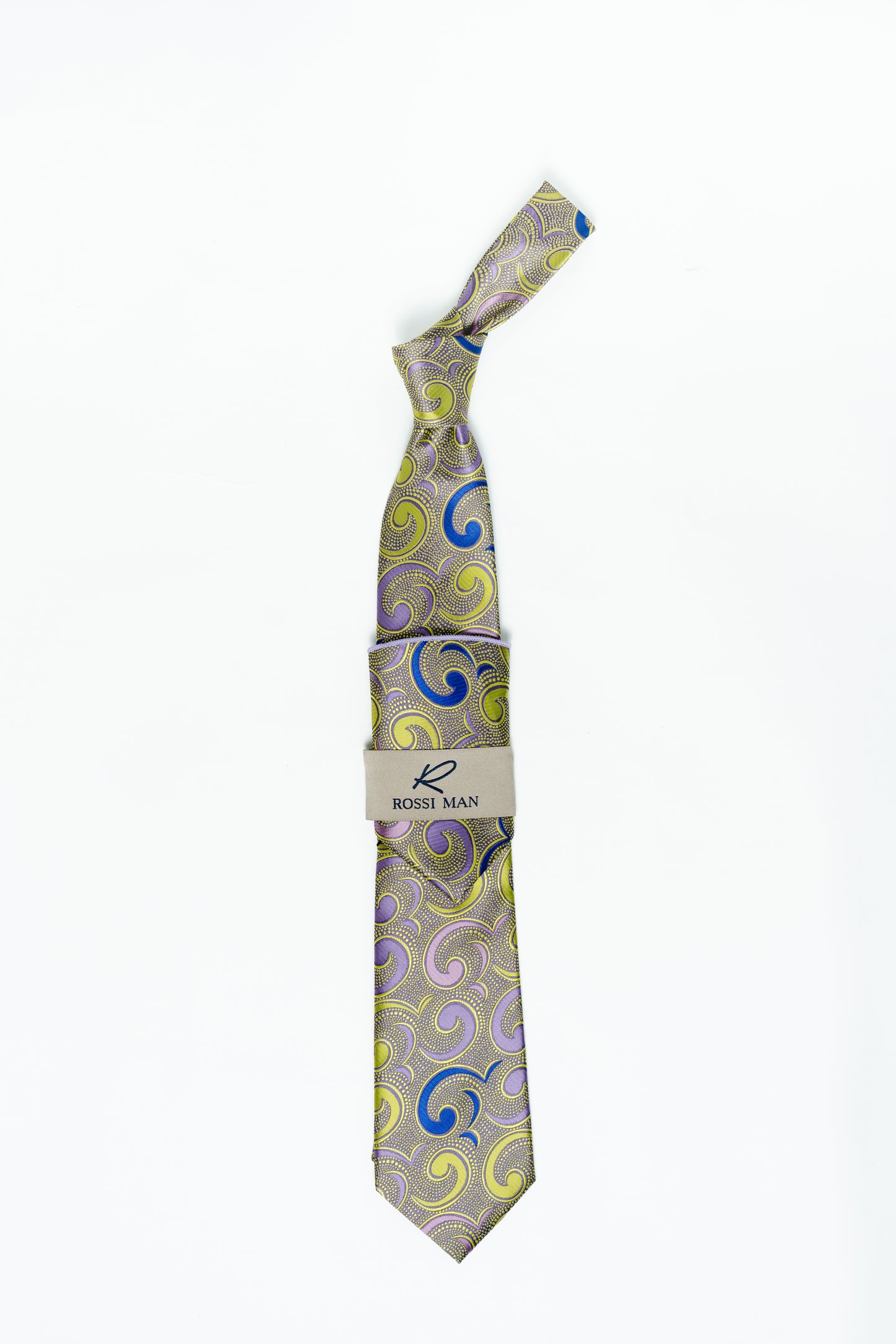Rossi Man Tie and Pocket Round RMR524-4