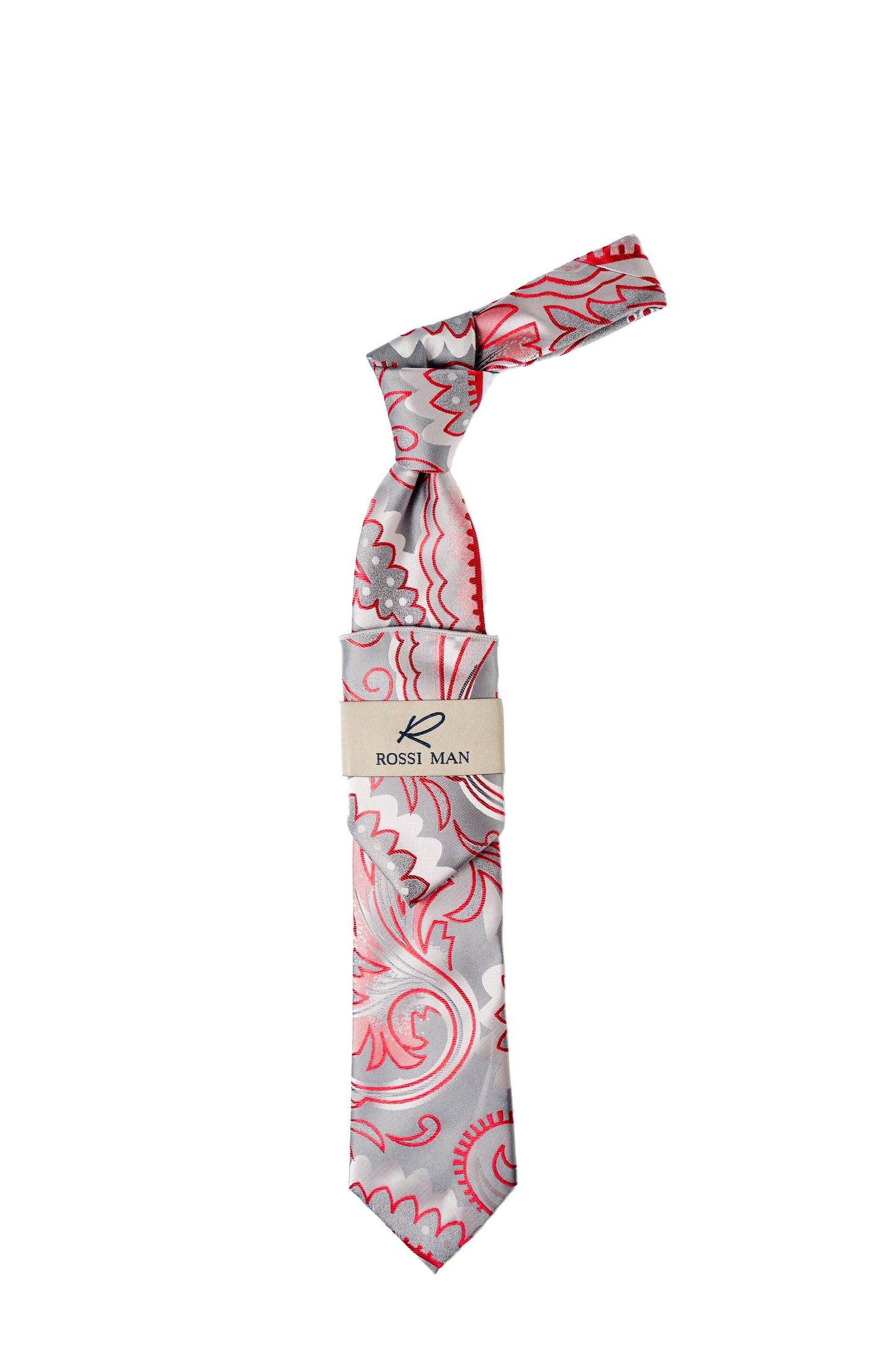 Rossi Man Tie and Pocket Round RMR551-1