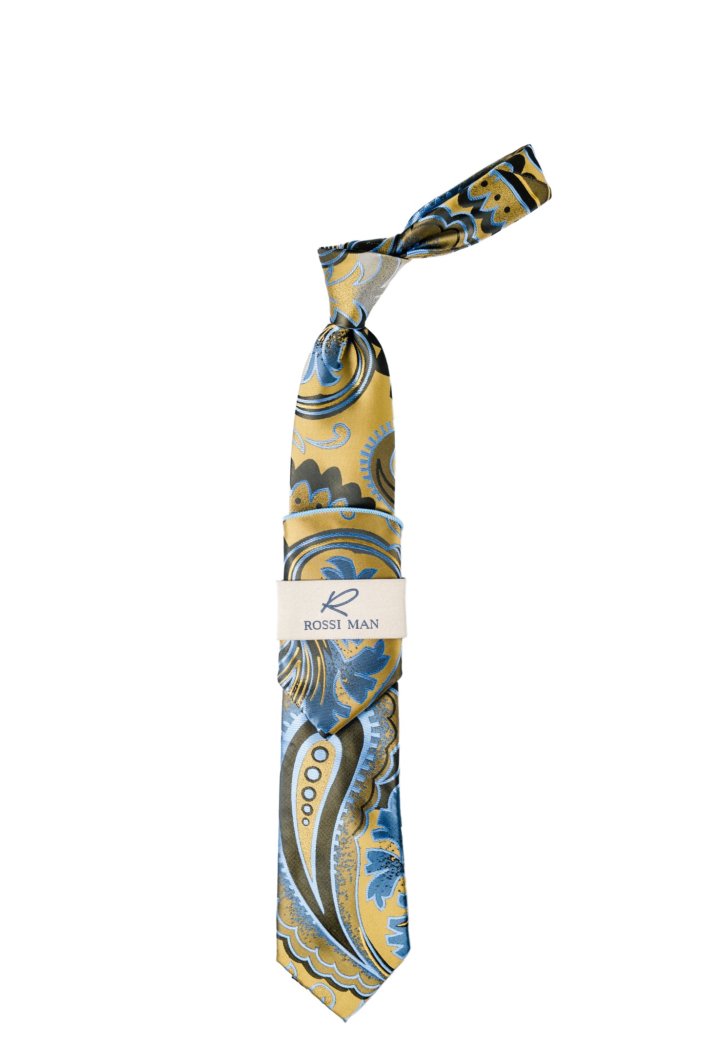 Rossi Man Tie and Pocket Round RMR551-3