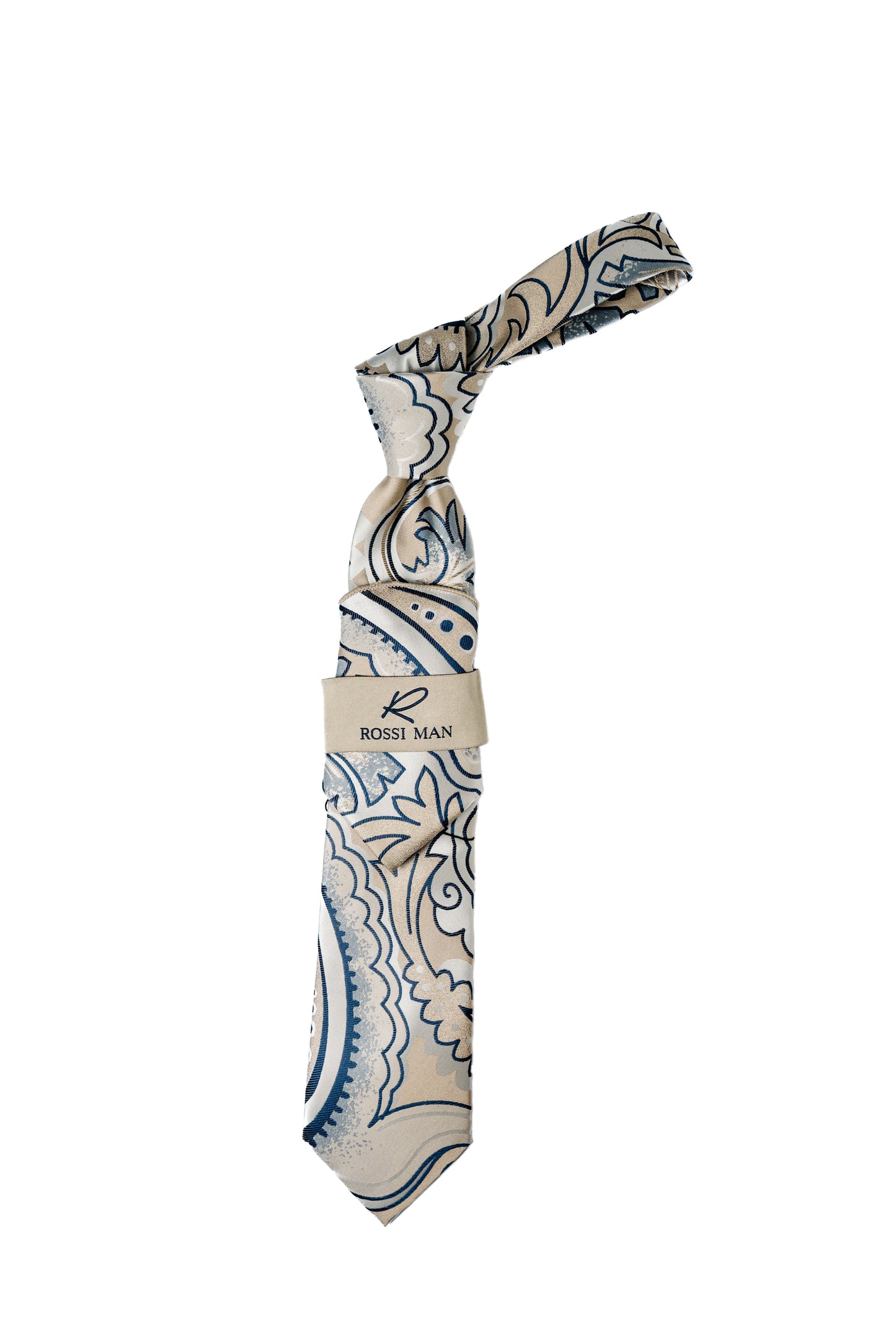 Rossi Man Tie and Pocket Round RMR551-8