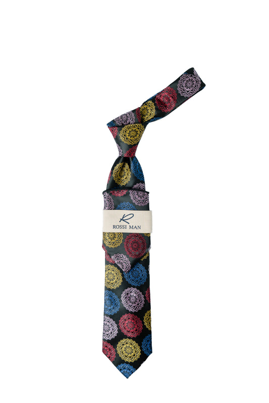Rossi Man Tie and Pocket Round RMR552-3