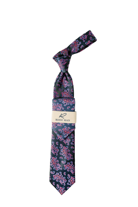 Rossi Man Tie and Pocket Round RMR554-3