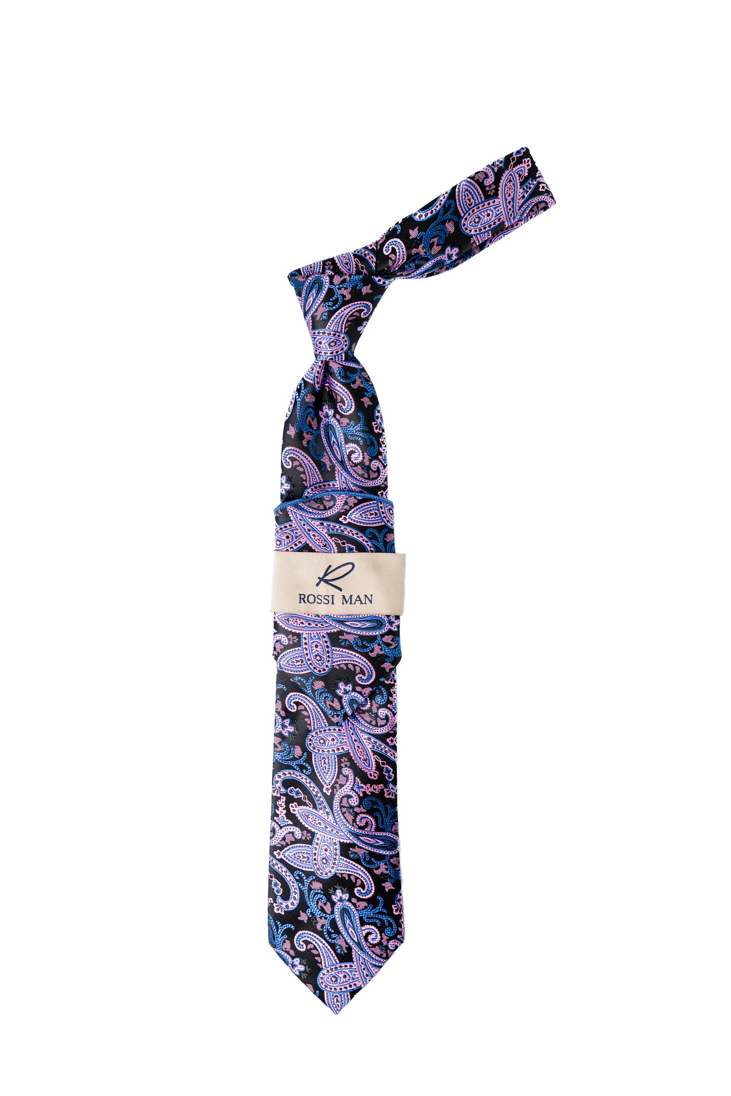 Rossi Man Tie and Pocket Round RMR557-1