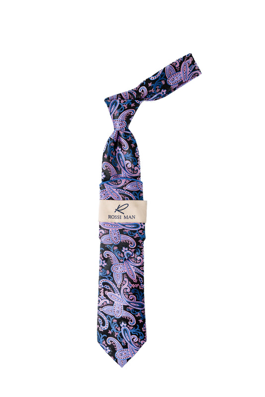 Rossi Man Tie and Pocket Round RMR557-1
