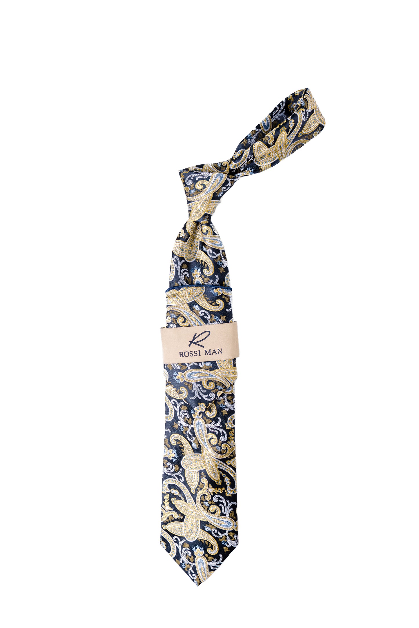 Rossi Man Tie and Pocket Round RMR557-4