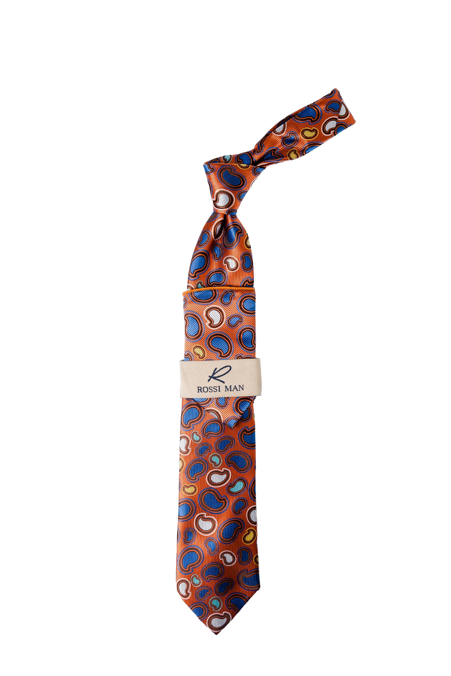 Rossi Man Tie and Pocket Round RMR558-3
