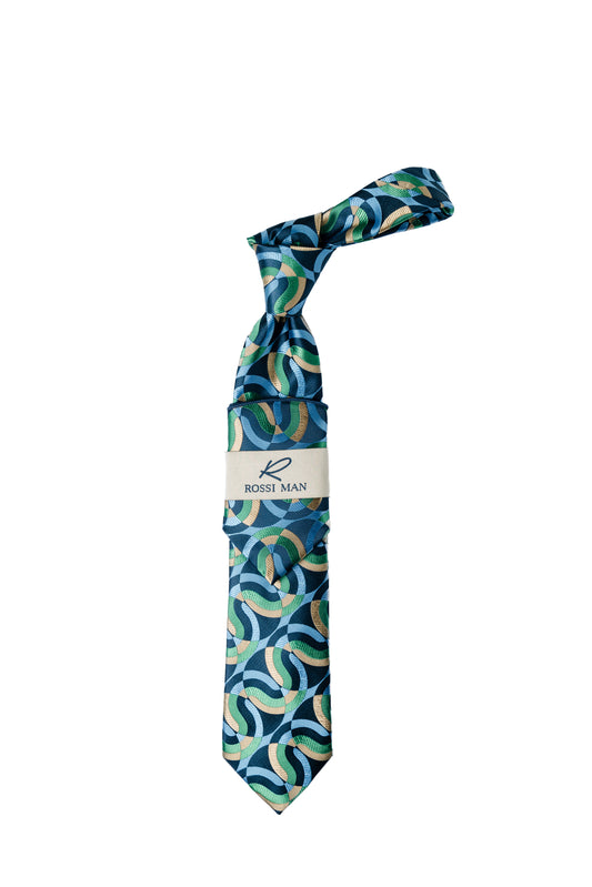 Rossi Man Tie and Pocket Round RMR559-2