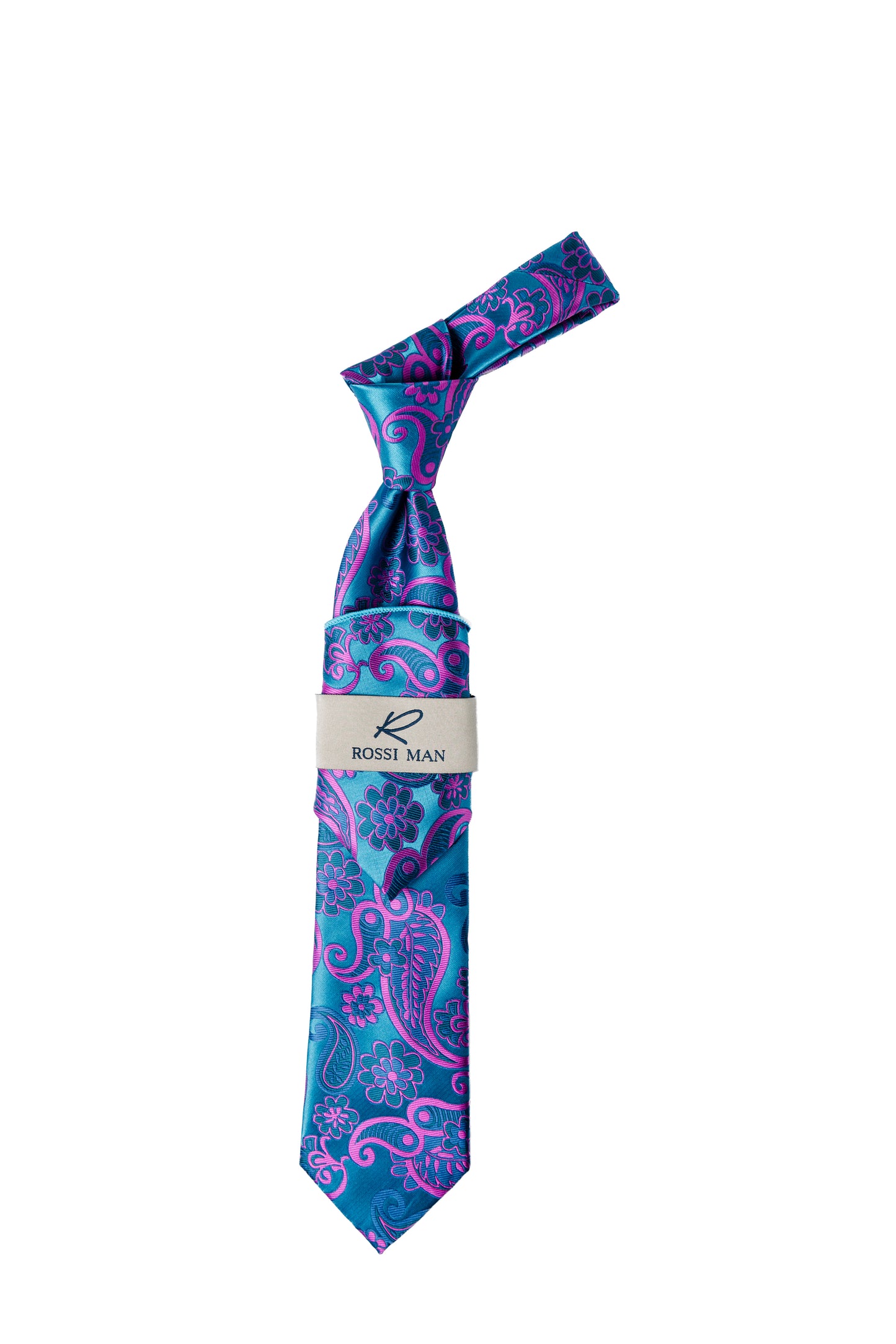 Rossi Man Tie and Pocket Round RMR560-2