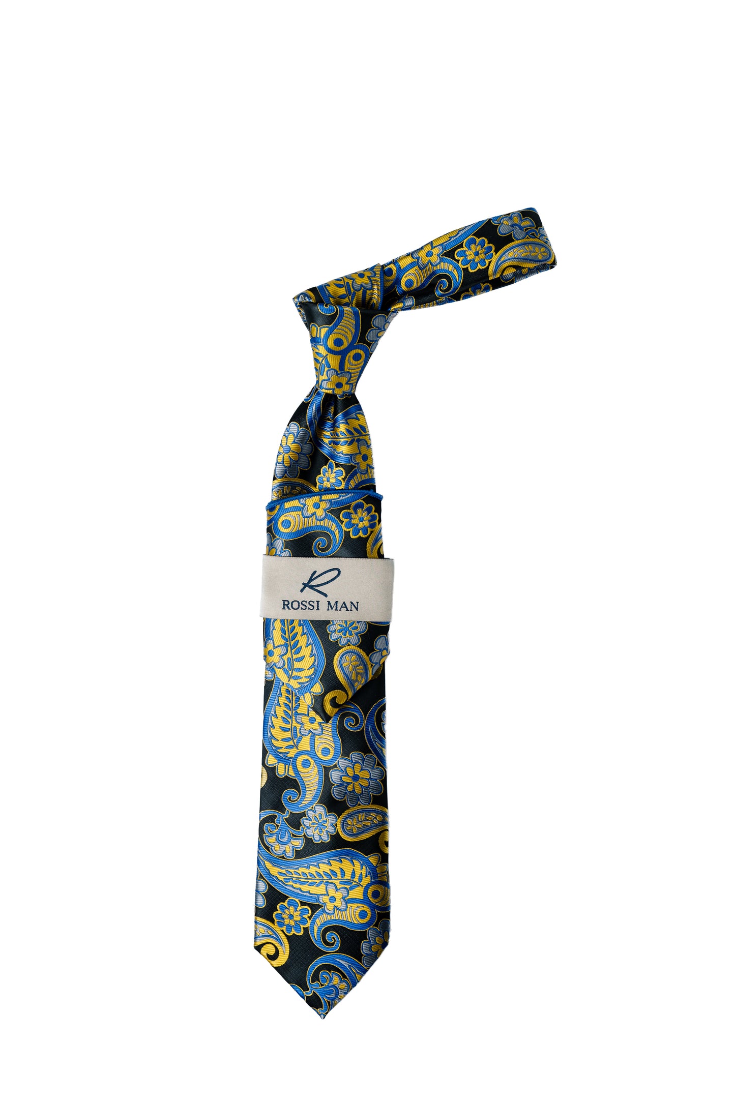 Rossi Man Tie and Pocket Round RMR560-3