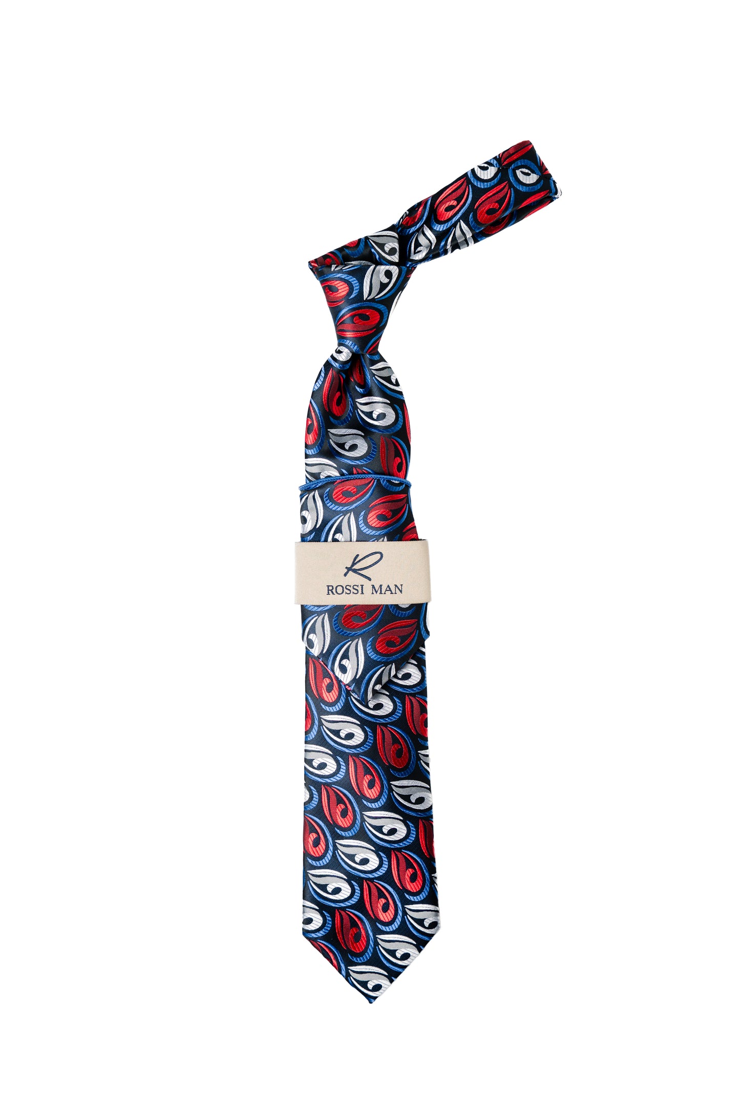 Rossi Man Tie and Pocket Round RMR561-1