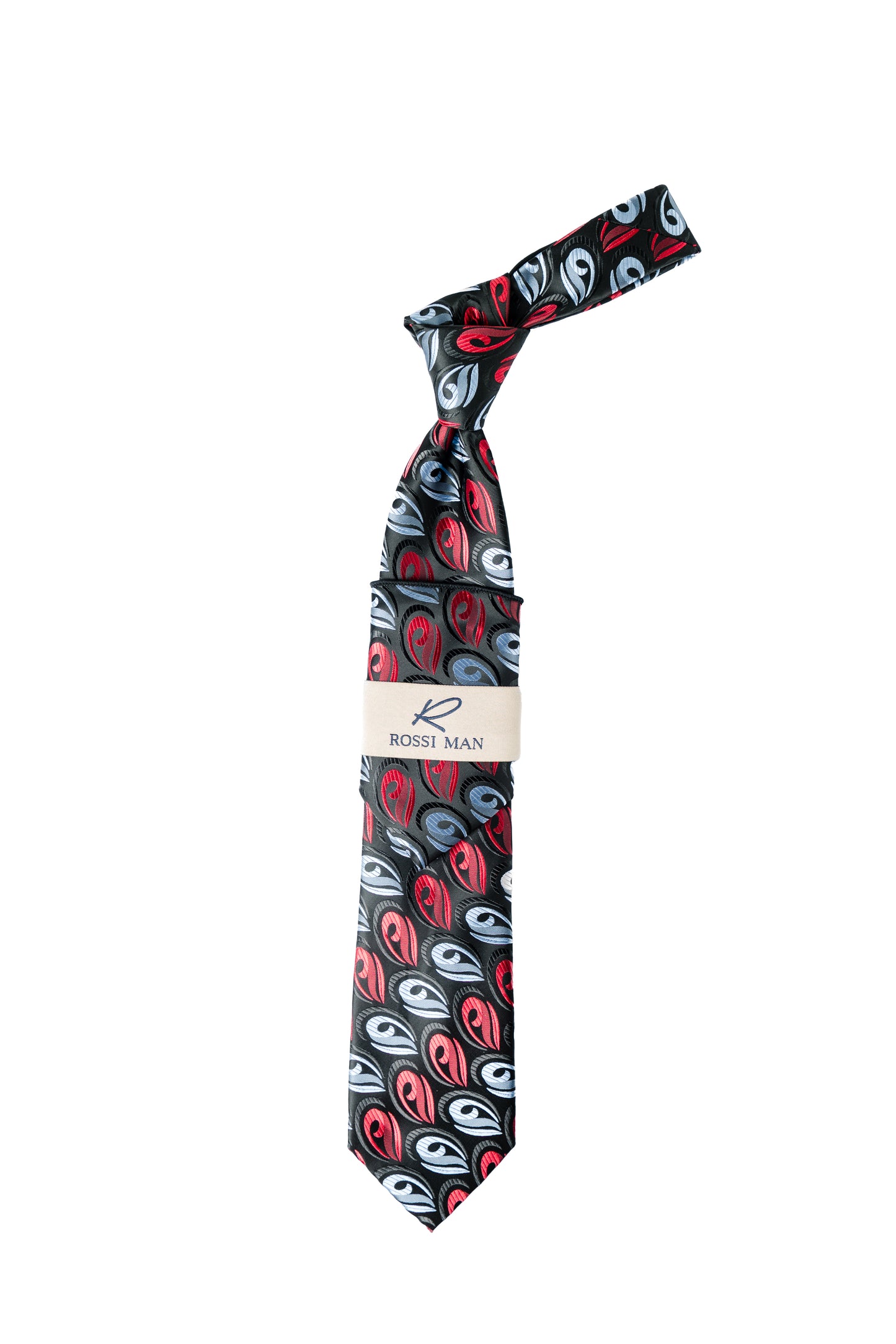 Rossi Man Tie and Pocket Round RMR561-4