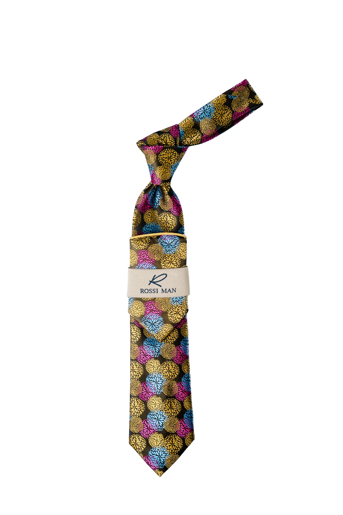 Rossi Man Tie and Pocket Round RMR562-4