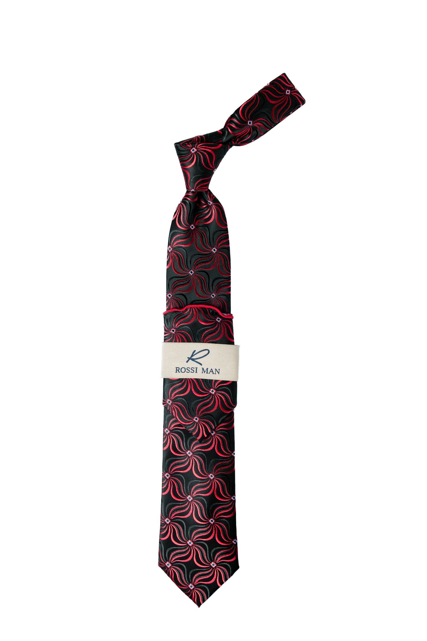 Rossi Man Tie and Pocket Round RMR563-3