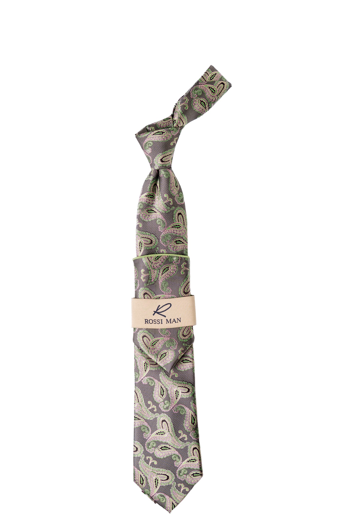Rossi Man Tie and Pocket Round RMR564-2