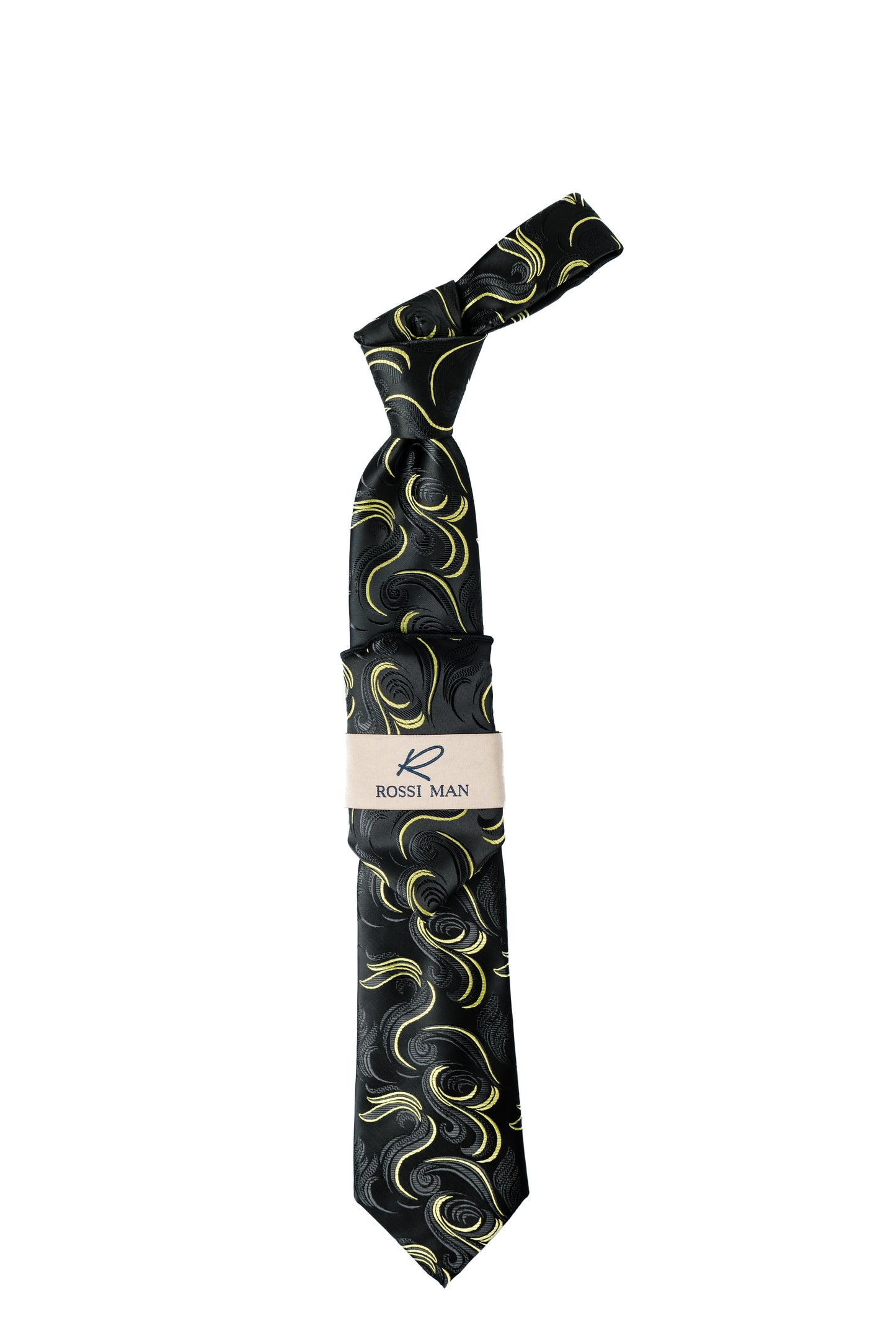 Rossi Man Tie and Pocket Round RMR565-1